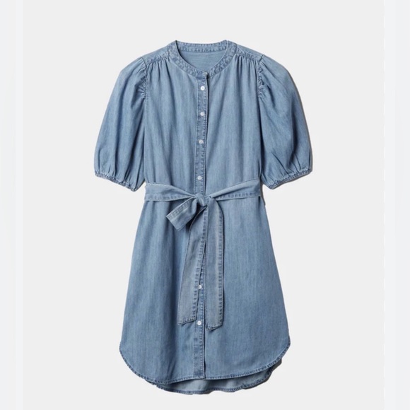 GAP Dresses & Skirts - GAP Light Blue Button-Up Dress